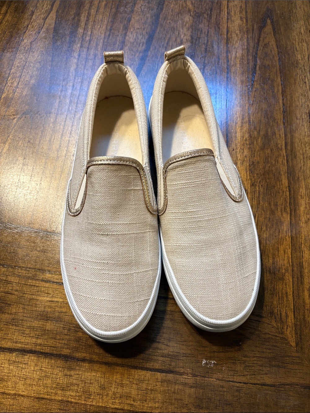 Sperry Men's Slip-On Loafers in Beige
